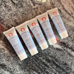 First Aid Beauty Ultra Repair Cream Mini’s- White and Blue Set of 5 1oz tubes